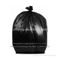 Black Plastic Big Garbage Bag packed by pieces